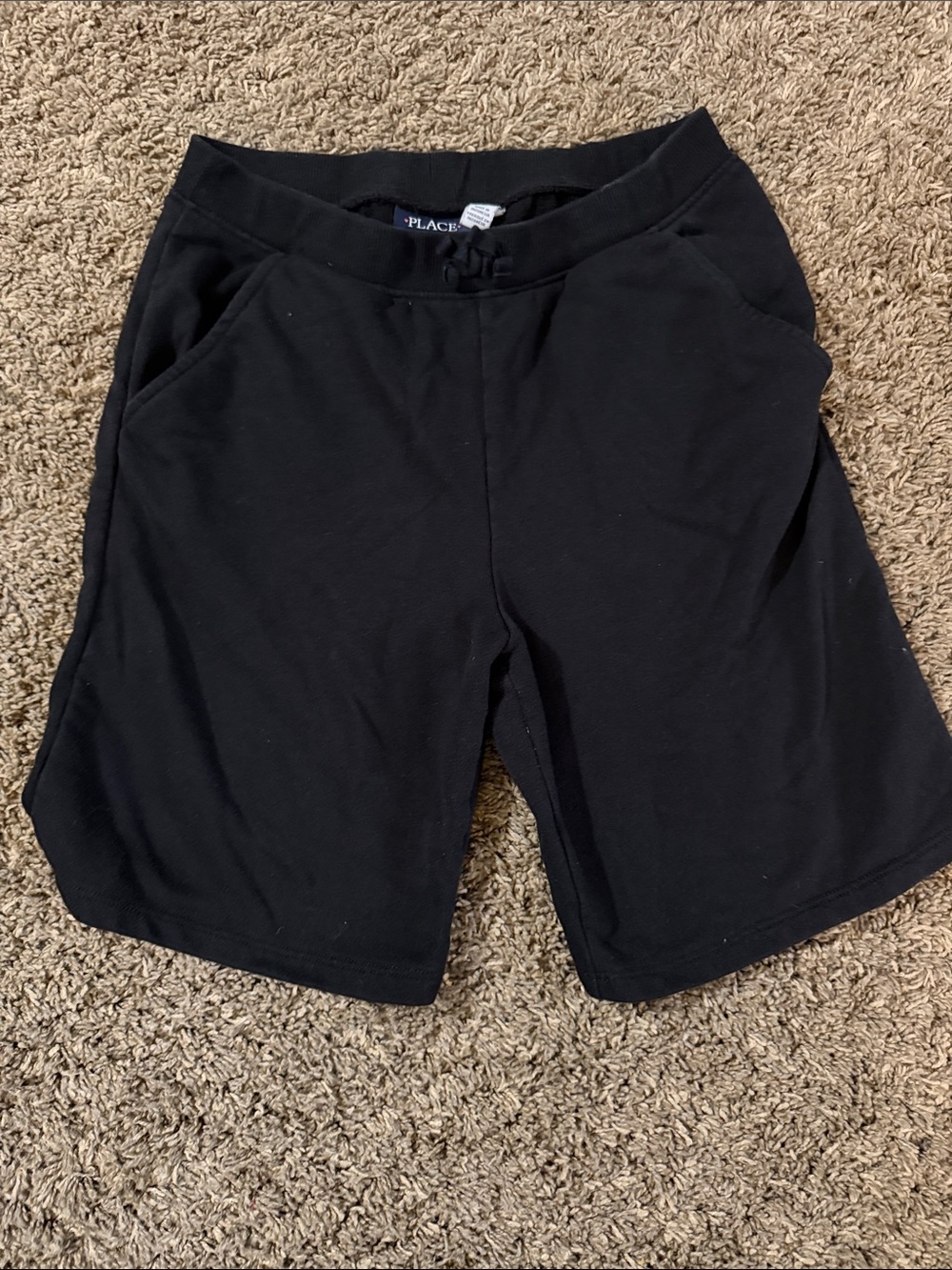 The Children's Place Black Athletic Knit Shorts
